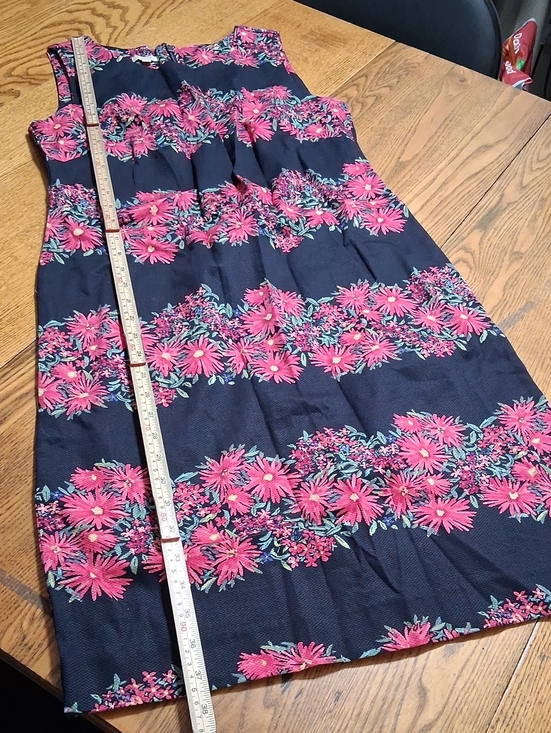 Talbots Other - TALBOTS DRESS Womens NEW 4 PINK FLORAL Sleeveless New Navy Blue